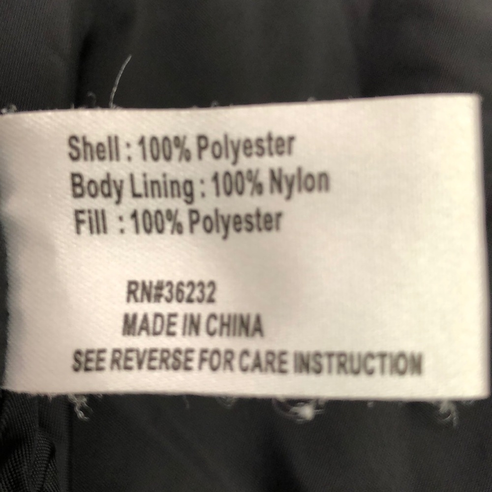 Gallery Black Line Soft Shell Puffer Size Small - image 5